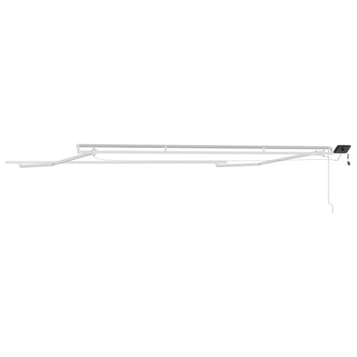 Рамка за сенник Бяло 500 × 300 cm Алуминий