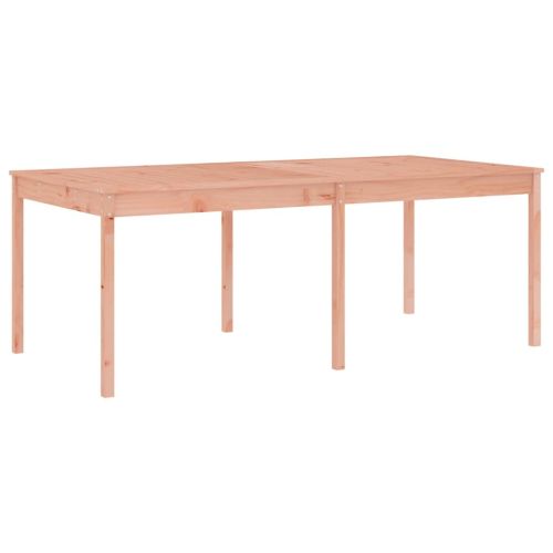 Градински трапезен комплект от 17 части, дугласко дърво масив