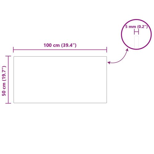 Топ за маса 4 pcs Черно закалено стъкло