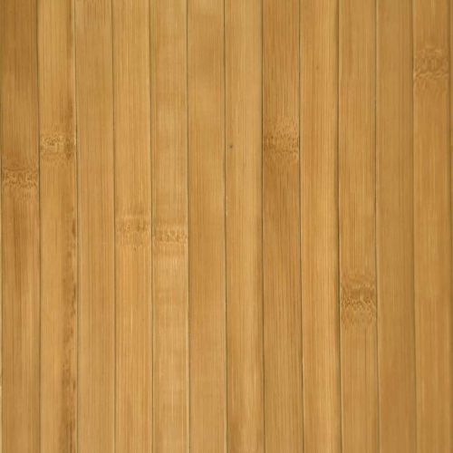 Килим, правоъгълен, натурален, 60x400 см, бамбук