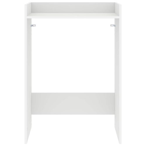 Шкаф за пералня Бяло 67,5 x 48 x 97 см Инженерно дърво