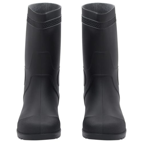 Ботуши за дъжд, черни, размер 41, PVC