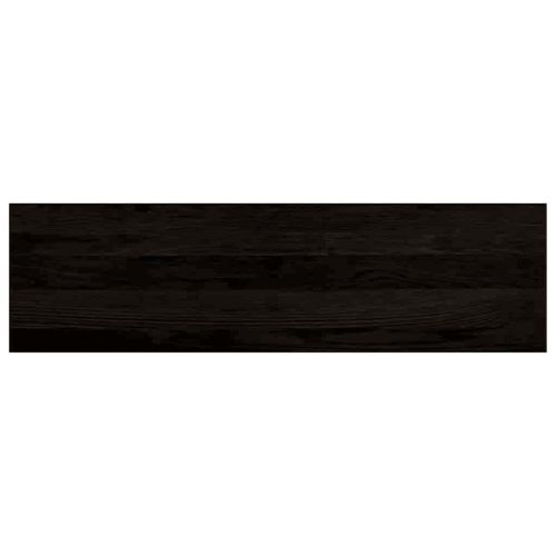 Стълбищни стъпала, 12 бр, тъмнокафяви, 90x30x2 см, дъб масив