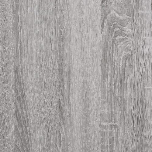 Сайдборд, Сив сонома, 100x36x60 см, инженерно дърво