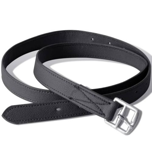 К-т за яздене със седло от естествена кожа, черен 17,5", 12 см, 5 в 1