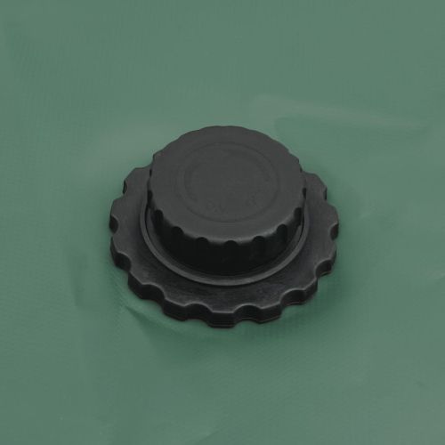 Резервоар за вода с кран, сгъваем, 1000 л, PVC