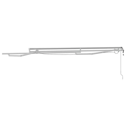 Рамка за сенник Бяло 3 x 2,5 m Алуминий