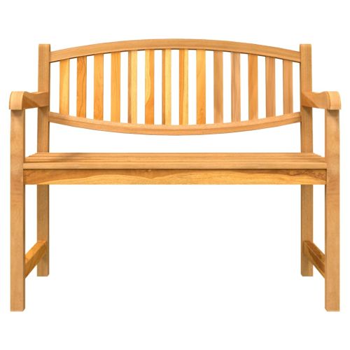 Градински трапезен комплект, 3 части, тиково дърво масив