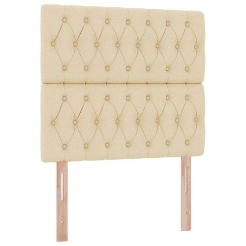 Легло с място за съхранение и матрак Кремав 90 x 190 cm