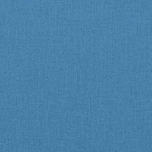 Шалте за шезлонг, меланж синьо, 186x58x4 см, плат