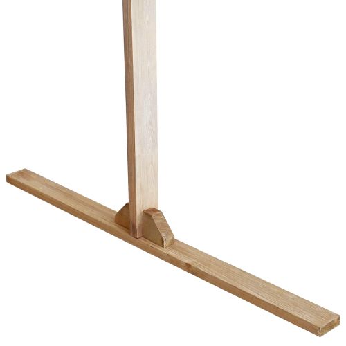 Сватбена арка Светло кафяво 225 x 95 x 226 см Солиден бор