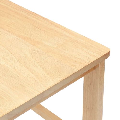 Обедени столове 2 pcs Естествен 40 x 47,5 x 99,5 см