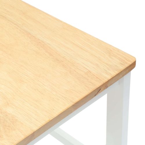 Обедени столове 2 pcs Бяло 40 x 47,5 x 99,5 см