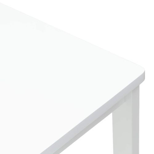 Обедени столове 2 pcs Бяло 40 x 47,5 x 99,5 см