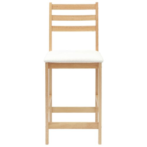 Обедени столове 2 pcs Естествен 40 x 47,5 x 99,5 см