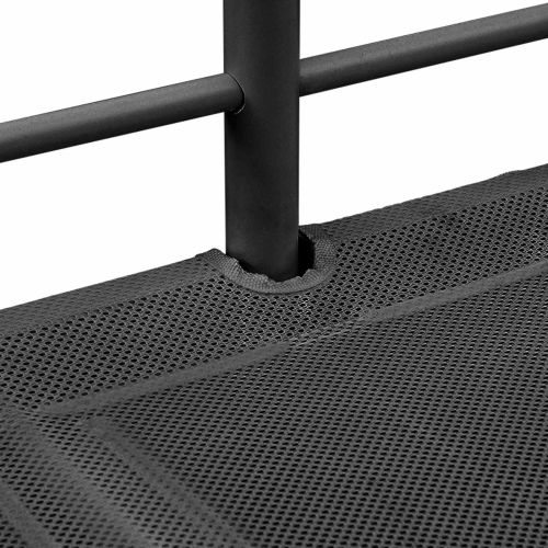 Двуетажно легло с пързалка за деца Черно и антрацит 90 x 190 cm