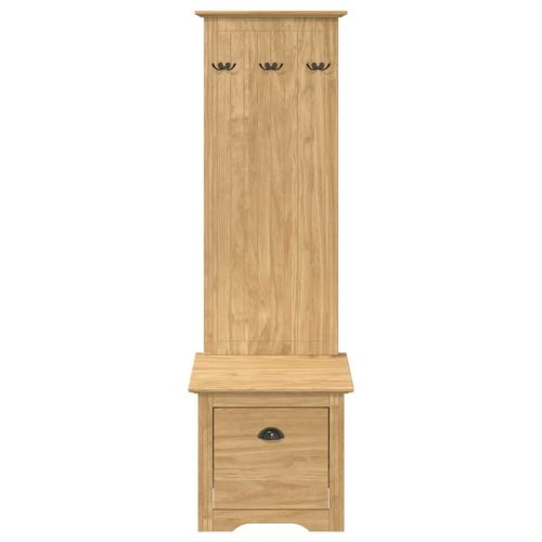 Шкаф за коридор с чекмедже BODO Меден кафяв 50 x 40 x 156,7 см