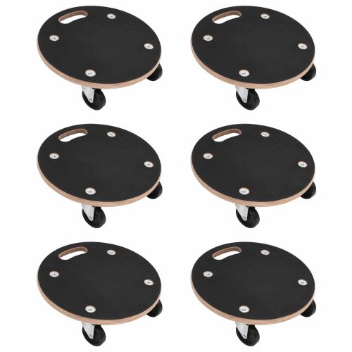 Транспортна количка 6 pcs Сив Шперплат