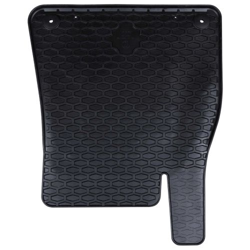 Автомобилен килим 4 pcs Черно Каучук