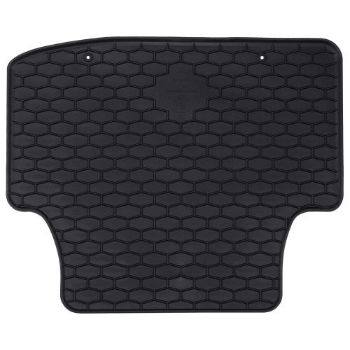 Автомобилен килим 4 pcs Черно Каучук