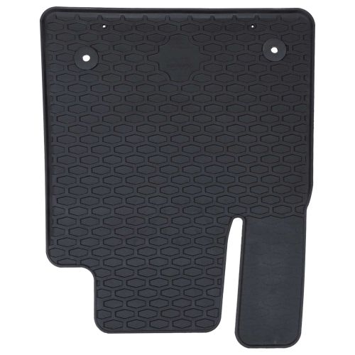 Автомобилен килим 4 pcs Черно Каучук