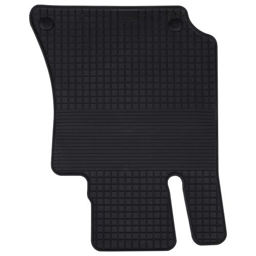 Автомобилен килим 4 pcs Черно Каучук