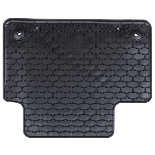 Автомобилен килим 4 pcs Черно Каучук