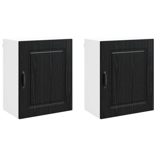 Кухненски шкаф с врата Kalmar 2 pcs Черния дъб 50 x 31 x 60 см