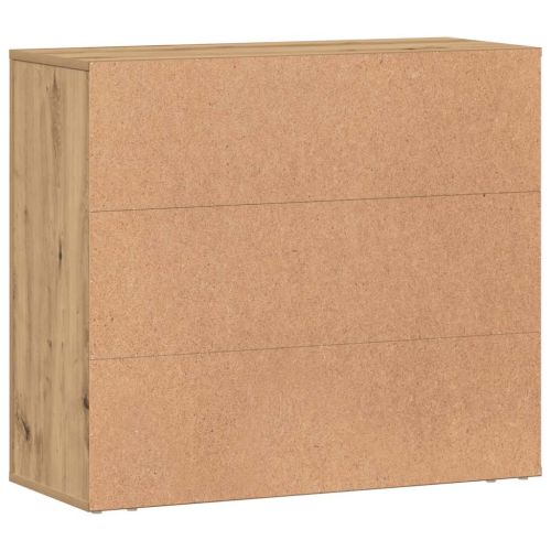 Сайдборд, дъб артизан, 80x33x70 см, инженерно дърво