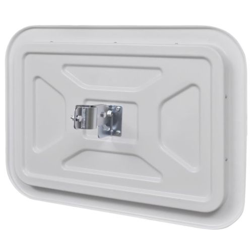 Изпъкнало пътно огледало, правоъгълно, 40х60 см, с рефлектори