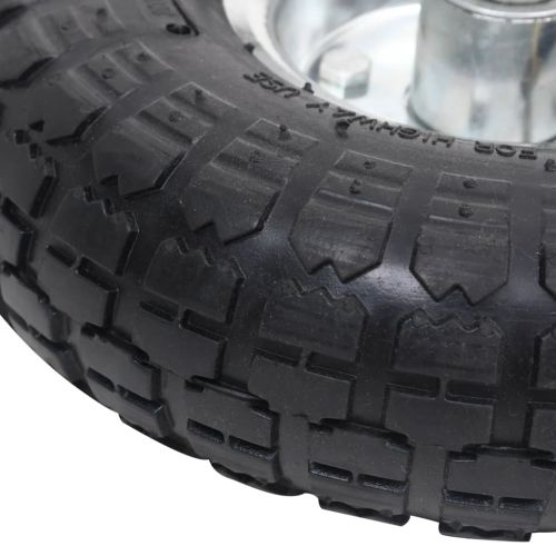 Колела за транспортна количка 4 бр каучук 4,10/3,50-4 (260x83)