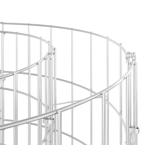 Габион повдигната леха, поцинковано желязо, 300x100x50 cм