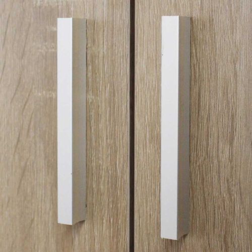 Шкаф за обувки, 7 рафта, дъб