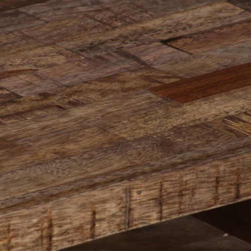 ТВ шкаф, 118x30x40 см, мангово дърво масив