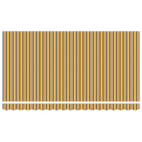 Сгъваем навес Жълто 400 x 200 cm текстил