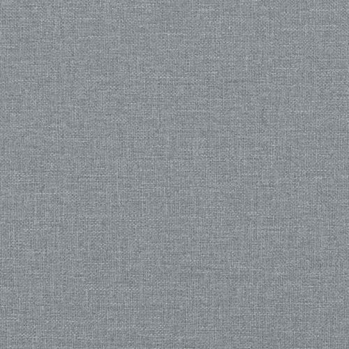 Легло с място за съхранение и матрак Светлосиво 120 x 200 cm