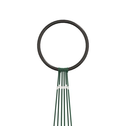 Коледна елха на флагщок, топло бяло, 108 LED, 180 см