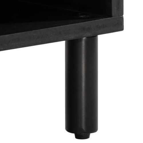 ТВ шкаф, 100x33x46 см, мангово дърво масив