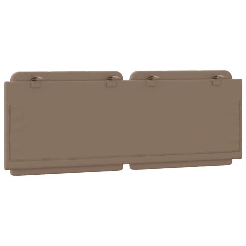 Мека табла за легло Zadar, капучино, 140 см, изкуствена кожа