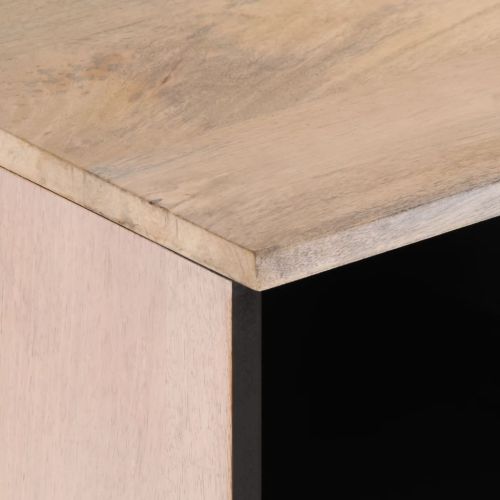 ТВ шкаф, 80x34x46 см, масивно мангово дърво