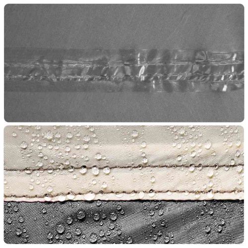 Шатра за кола сива и оранжева водоустойчива