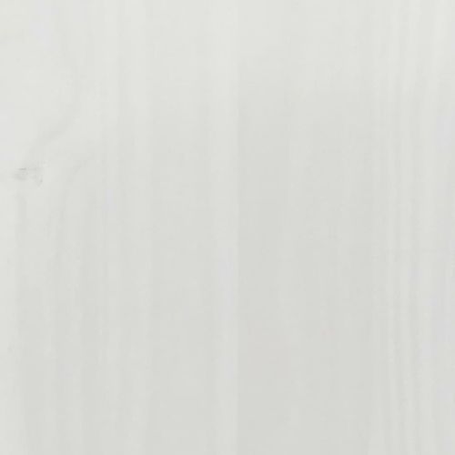 Гардероб "Corona" бял 151,5x52x186 см бор масив