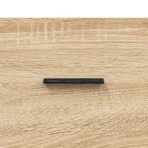 Кафе маси, 2 бр, дъб сонома, 50x50x40 см, инженерно дърво