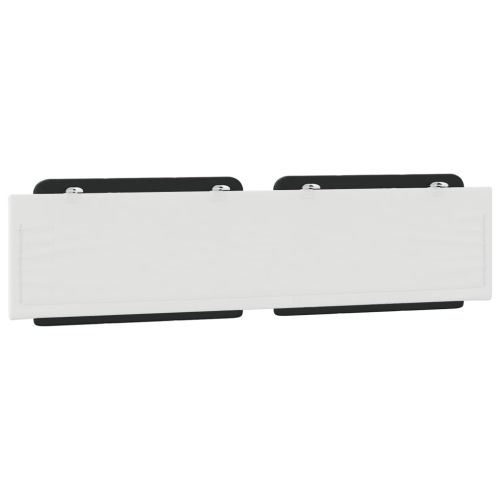 Мека табла за легло Zadar, черна и бяла, 200 см, изкуствена кожа