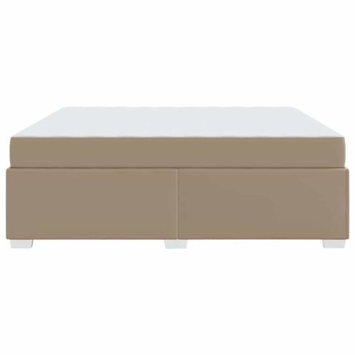 Рамка за легло с матрак Капучино 180 x 200 cm текстил