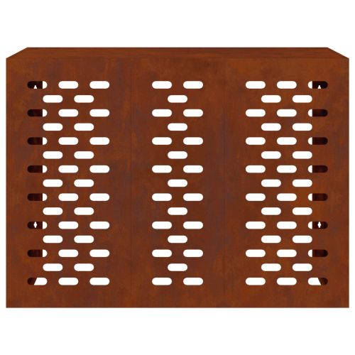 Покритие за климатик Ръждясало 110 x 50 x 80 cm