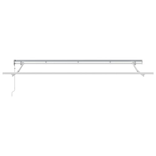 Сгъваем навес Жълто 350 x 200 cm текстил