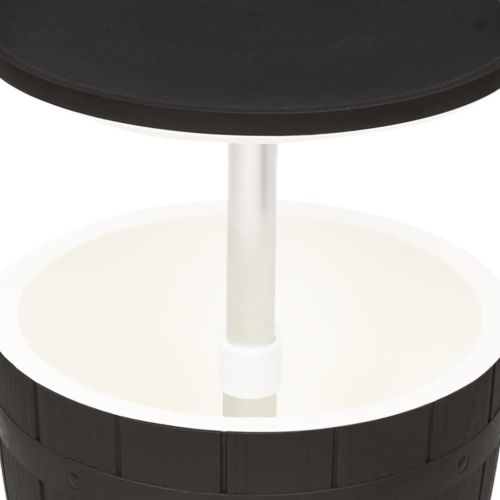 3-в-1 охладител за напитки и маса, черен, полипропилен