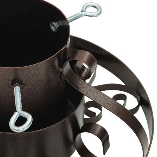 Статив за коледно дърво Античен мед 40 x 40 x 20.5 см Стомана