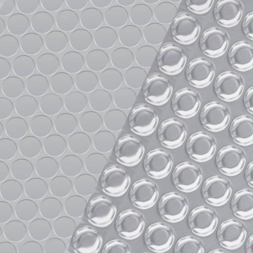 Покривало за басейн, сребристо, 300 см, PE